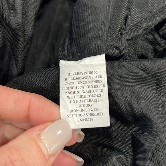 New York collection, petite, puffy sleeve, crop dress jacket PXL - Picture 6 of 8